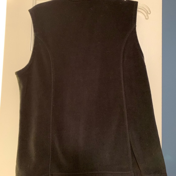 Columbia Men’s Black Fleece Vest Large - Picture 2 of 3